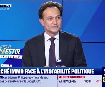 Replay BFM Bourse - Tout pour investir L'Événement : L'évolution du marché immobilier face à l'instabilité politique française - 09/12