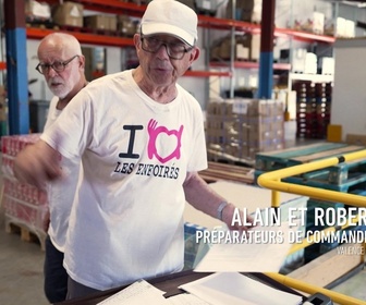 Replay Alain et Robert, préparateurs de commandes - Au coeur des Restos du Coeur du 21 juillet 2026