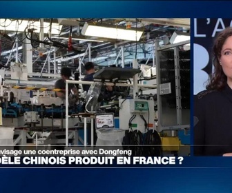 Replay Info éco - Stellantis : des voitures chinoises bientôt produites en France ?