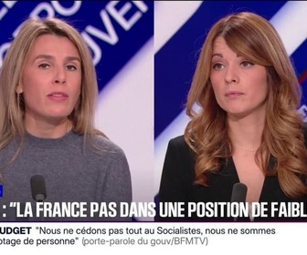 Replay BFM Politique - Boualem Sansal: La France n'est pas dans une position de faiblesse face à l'Algérie, assure Maud Bregeon, porte-parole du gouvernement