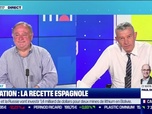 Replay Le débat - Nicolas Doze face à Jean-Marc Daniel : Inflation, la recette espagnole - 30/06