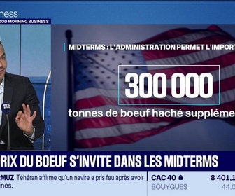 Replay Good Morning Business - La tribune éco : US, le prix du bœuf s'invite dans les midterms - 31/08