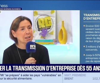Replay Good Morning Business - Anticiper la transmission d'entreprise dès 55 ans - 08/10
