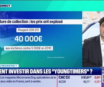 Replay Tout pour investir - Dans quoi j'investis ? : Comment investir dans les Youngtimers ? - 19/02