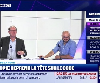 Replay Tech & Co, la quotidienne - Anthropic reprend la tête sur le code - 30/09