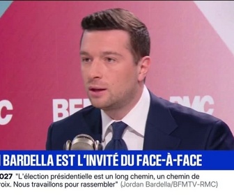 Replay Face à Face - LMB Aerospace sous pavillon américain: Notre gouvernement n'a rien compris à la nécessité de la souveraineté et de la puissance, estime Jordan Bardella
