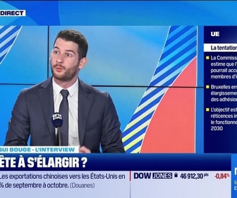 Replay Le monde qui bouge - L'Interview : L'UE réfléchit à s'élargir encore - 07/11
