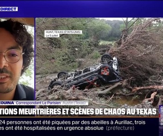Replay 20H BFM - Inondations mortelles au Texas: 400 secouristes ont été déployés pour tenter de retrouver des personnes disparues