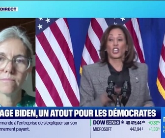 Replay Good Morning Business - Gretchen Pascalis (Democrats Abroad France) : Kamala Harris fière d'avoir assez de soutiens - 23/07