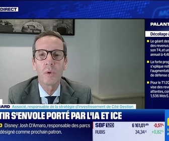 Replay BFM Bourse - USA Today : Palantir s'envole, ses prévisions pulvérisent les attentes, par John Plassard - 03/02