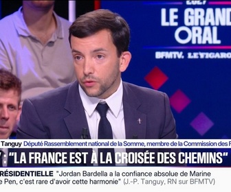 Replay Le Grand Oral 2027 - Référendum sur l'immigration proposé par le RN: Être français ça s'hérite ou ça se mérite, estime Jean-Philippe Tanguy, député RN de la Somme