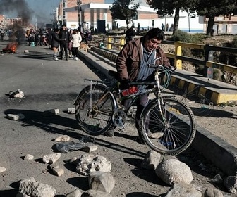 Replay ARTE Journal - Bolivie : La Paz paralysée sur fond de crise économique