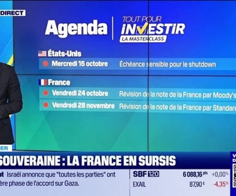 Replay Tout pour investir, la masterclass - Dette souveraine : la France en sursis - 10/10