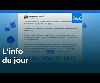 Replay L'info du jour | 1er mars 2026 - Matin