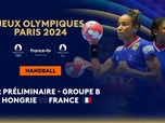 Replay Les Jeux Olympiques de Paris 2024 - Direct : Rugby à 7 (H) : FID-FRA / Handball (F) : HUN-FRA