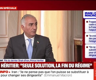 Replay BFM Story - Story 5 : Israël cible la prison des opposants iraniens - 23/06