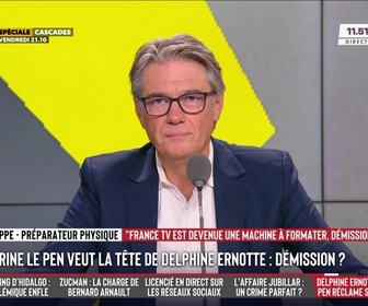 Replay Les Grandes Gueules - Marine Le Pen demande le départ de la patronne de France Télévisions. Ernotte démission ?