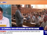 Replay L'image du jour : La chorale des bâtisseurs de Notre-Dame - 30/09