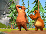 Replay Grizzy et les lemmings - Oeuvre d'ours