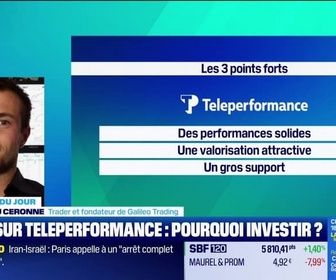 Replay Tout pour investir - La valeur du jour : Zoom sur Teleperformance, pourquoi investir ? 24/06