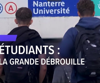 Replay Les reportages de François-Xavier Ménage - Etudiants / La grande débrouille