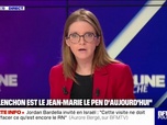 Replay BFM Politique - Antisémitisme: Aurore Bergé estime que Jean-Luc Mélenchon est le Jean-Marie Le Pen d'aujourd'hui