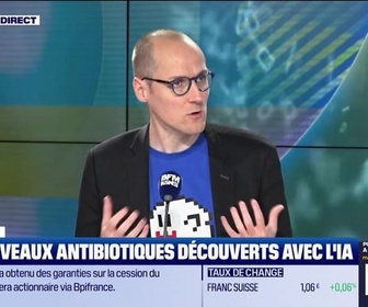 Replay Good Morning Business - Culture IA : De nouveaux antibiotiques découverts avec l'IA, par Anthony Morel - 21/10