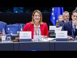 Replay Le Parlement européen décerne le prix Sakharov à la CPI, un signal fort face aux sanctions...