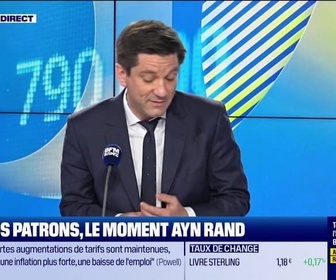 Replay L'Edito de Raphaël Legendre : Grands patrons, le moment Ayn Rand - 08/05