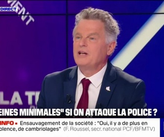 Replay BFM Politique - Peines planchers: Qu'il y ait une automaticité des peines, je n'y suis pas favorable, déclare Fabien Roussel (PCF)