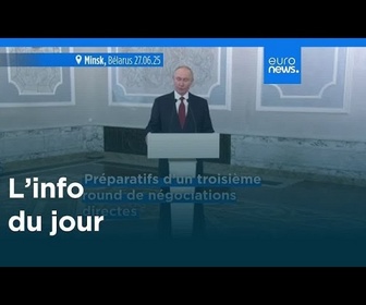 Replay L'info du jour | 28 juin - Mi-journée