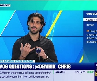 Replay Tout pour investir, la masterclass - Christopher Dembik vous répond - Où voyez-vous des opportunités pour les investisseurs particuliers ? - 09/01