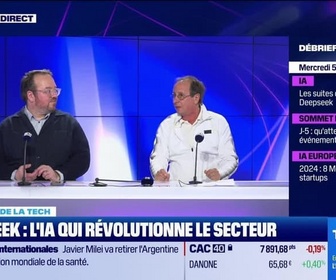 Replay Tech & Co, la quotidienne - DeepSeek : l'IA qui révolutionne le secteur - 05/02