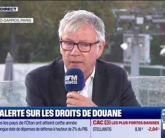Replay Good Morning Business - Jean-François Loiseau (ANIA) : L'ANIA alerte sur les droits de douane - 28/08