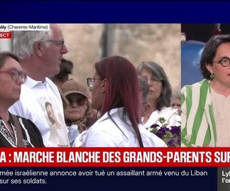 Replay Marschall Truchot : Lyhanna, marche blanche des grands-parents sur BFMTV - 09/06