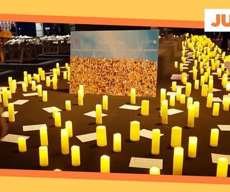 Replay À Berlin, une expo pour se souvenir de l'attaque du 7 octobre - ARTE Journal Junior de mercredi