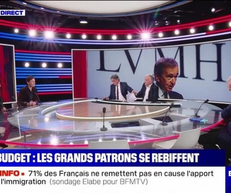 Replay BFM Story - Story 2 : Augmentation des impôts, Bernard Arnault va-t-il se faire la malle ? - 29/01