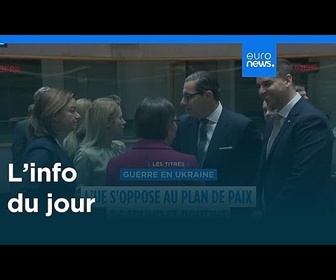 Replay L'info du jour | 21 novembre 2025 - Mi-journée