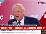 Replay Face à Face - L'Iran a un esprit de résistance extrêmement solide, estime l'ancien Premier ministre Dominique de Villepin