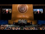 Replay L'Assemblée générale de l'ONU soutient la solution à deux États, sans le Hamas
