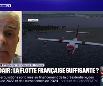 Replay 20H BFM - Incendies: une start-up bordelaise veut produire un Canadair français