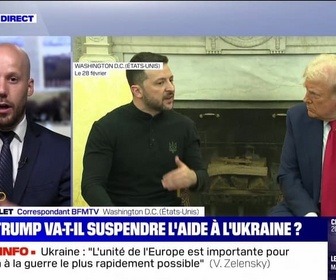 Replay Tout le monde veut savoir - Trump va-t-il suspendre l'aide à l'Ukraine ? - 03/03