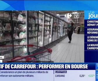 Replay Good Morning Business - Carrefour souhaite performer en bourse