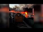 Replay Russie : des bâtiments en flammes après une frappe ukrainienne