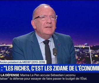 Replay BFM Grand Soir - Gattaz : Les riches, c'est les Zidane de l'économie - 10/12