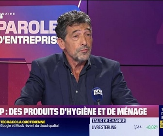 Replay Paroles d'entreprises - Patrick Garcia (Gantop) : Gantop, des produits d'hygiène et de ménage - 08/11