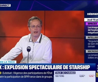 Replay Tech & Co, la quotidienne - SpaceX : explosion spectaculaire de Starship - 19/06