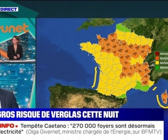 Replay 20h Brunet - Neige-verglas : 43 départements en vigilance orange - 21/11