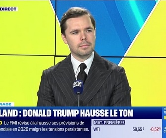 Replay Tout pour investir - Le déchiffrage : Groenland, Donald Trump hausse le ton - 19/01