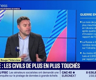 Replay Good Morning Business - Ukraine : les civils de plus en plus touchés